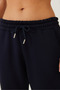 Women's Navy Blue Pocket Detailed Elastic Cuffed Sweatpants Mbhs011 60601011 - 7