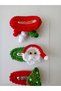 New Year Christmas Icons Handmade Set of 3 Hair Accessories Hair Clips (Suitable for All Ages) - 3