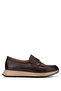 Men's Genuine Leather Brown Loafer Shoes