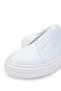 Men's Genuine Leather White Loafer Shoes - 3