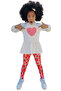 Heart Patterned Set Patch - 2