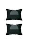 Double Sided Rectangular Throw Pillow Cover 2-Piece DS27 - 2