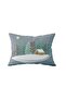 Double Sided Rectangular Throw Pillow Cover 2-Piece DS45 - 3