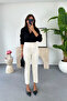 Zr Lowa Off-White Flat Trousers - 4