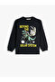 Dinosaur Sweat Long Sleeve Crew Neck Sweatshirt