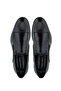 Men's Genuine Leather Black Casual Shoes - 5