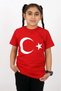 Ataturk Printed and Turkish Flag Cotton Children's T-Shirt for Girls and Boys (UNİSEX) Age 5-13 - 4