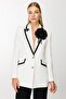 Modailgi Incubated Double Button Jacket Ecru