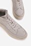 Women's Beige Nubuck Genuine Natural Leather 36-41 Size Elastic Lace-Up Padded Heel Boots & Booties - 3