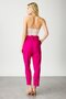 Modailgi Belt and Pleat Detailed Suit Trousers - 7534 Fuchsia - 5