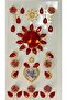 Red Flame Sun Three Dimensional Gem Stone Sticker Decal Sticker 1 Pack Bag Laptop Phone Decoration - 7