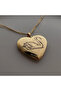 Capped Steel Necklace with Swan Motif