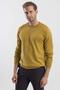 Mustard Slim Fit Crew Neck Knitwear Sweater - 3