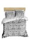Leaf Pattern Digital Double Duvet Cover Set