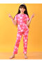 Heart Print T-Shirt and Pyjama Set
