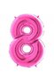 Kuromi - My Melody Birthday Balloon Set Purple Pink Black Happy Birthday Printed and Number Balloon - 9