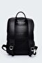 Deridense Organizer Laptop Premium Vegan Leather Backpack Laptop Bag Unisex - 8