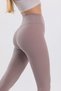 Women's Fleece, Elastic, Raised, Ribbed, Gathering Interlock Winter Knitted Tights - 4