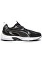 Milenio Tech Suede 393489 Unisex Running Shoes Black-White - 5
