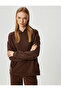 Basic Hooded Sports Sweatshirt with Modal Fabric and Pocket Detail