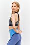 Women Sportswear Fit Sleeveless Running Crop Top, Black - 3