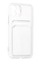 iPhone 11 Pro Case Card Transparent Silicone - Transparent 511128 - 4