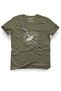 Albatross Design T-Shirt – Unisex 100% Cotton Khaki Green Regular Outdoor Men's Women's T-Shirt