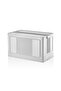 Fold&Go Single Portable Organizer Covered Case "White" Multi-Purpose Folding Stackable - 5