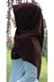110X110 Medina Silk Scarf - Bitter Brown - 2
