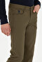 Men's Slim Fit Khaki Canvas / Chino Trousers 50275582-Vr027 - 5