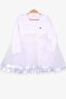 Girl's Long Sleeve Dress - Ecru 1.5-5 Years
