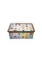 Trend Box Looking Learning - صندوق تخزين الألعاب سعة 25 لترًا - 3