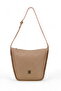 Logo Detailed Mink Women's Shoulder Bag 05Pc24K833-Bf