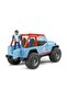 Bruder Jeep Cross Country Racer Blue with Driver 02541 - 3