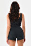 Extra Soft Viscose Shorts - Smoked - 4