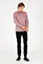 Men's Slim Fit Black Canvas Trousers 50291166-Vr046