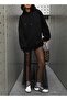 Women's Black Unlined Long Lace Skirt 28213