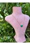 Heart Murano Stainless Steel Chain Necklace Gold - 2
