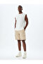 Chino Shorts Bermuda Cargo Pocket Detailed Waist Lace up Cotton