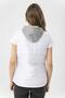 Combed Cotton Hooded Puffer Vest - 5