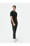 Slim Fit Polo Collar Buttoned Piping T-Shirt