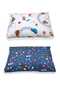 100% Cotton Baby Kids Pillowcase 35X45 (2 Pcs) Traffic and Blue Navy Galaxy - 3