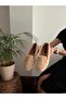 Women's Chain Plush House Slippers Home Flats Home Shoes Bundle Dowry - 2