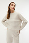 Modal Mixed Stright Fit Sweatpants - 3