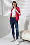 Striped Hooded Seasonal Coat - 5