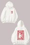 Unisex Star Wars Join the Empire Design Front and Back Printed Regular Fit White Sweatshirt