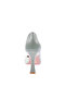 0653-22Y Women's Pointed Toe, Low-Cut, Transparent, Long-Heeled Shoes - 4
