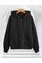 Women Men Lover 2 Pieces Set Oversize Hooded Zippered Unisex Sweatshirt - 6