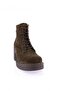 Genuine Leather Women's Boots - Khaki Suede 9171882 - 2