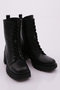 2219-771-22K Women's Boots Black Genuine Leather - 2